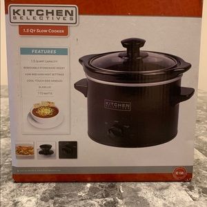 Small Slow Cooker, 1.5 QT